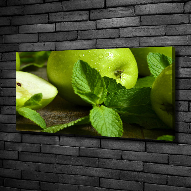 Green Apples - Wrapped Canvas Print