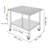 VEVOR No Style Steel Adjustable Work Table-62288012