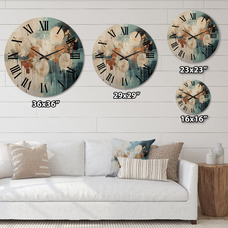 Horloge murale Terrapin, Moyenne