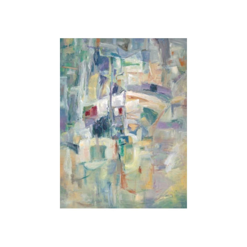 Day Painting by Sara Brown, Outdoor, 32" H x 24" W x 1.5" D