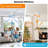 Crusaw 100'' Ceiling Fan with LED Lights-2042692740