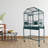 Medium Blue Elegant Flight Cage by A&E-51838696