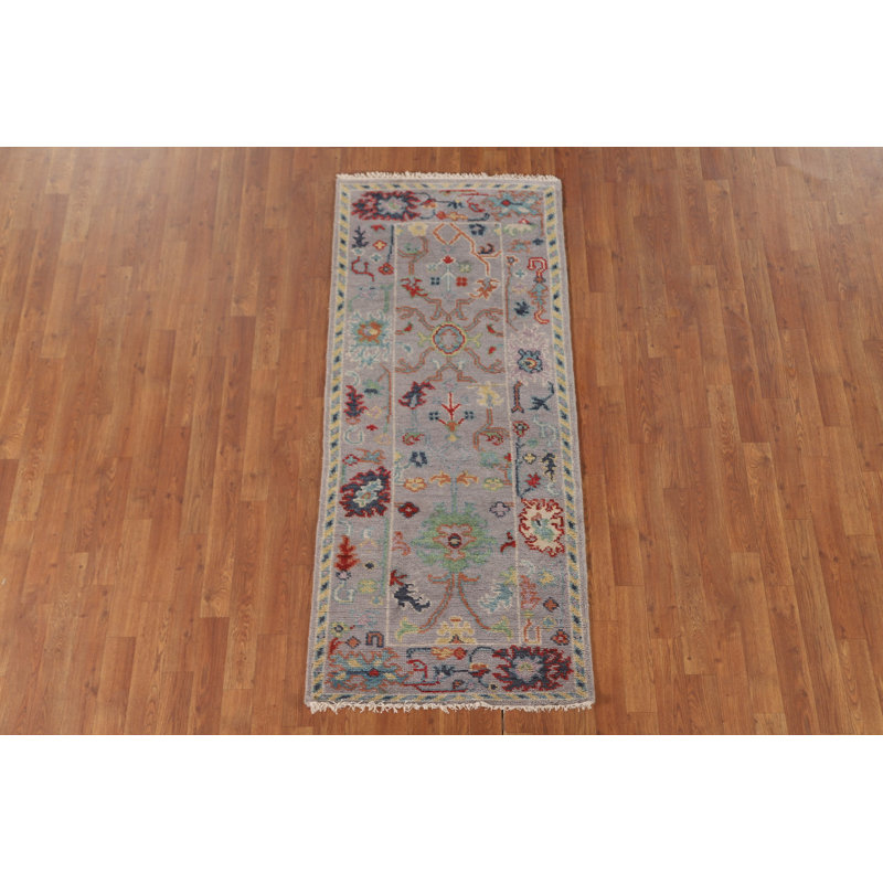 Tapis oriental fait à la main Oushak 3 x 6