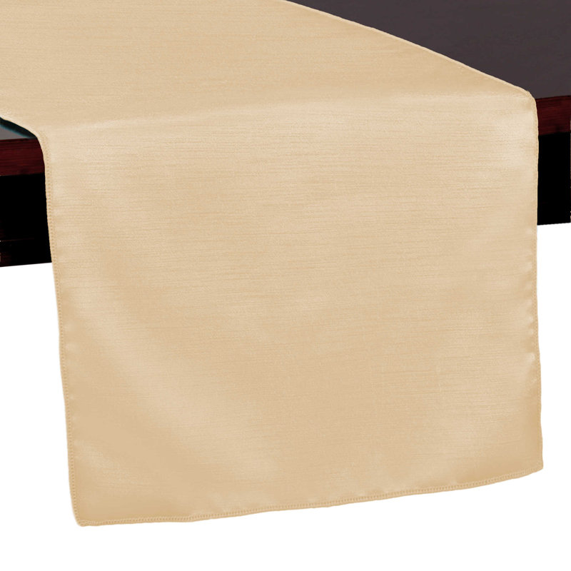 Majestic Table Runner, 3, Camel Light Brown, 54" x 14"