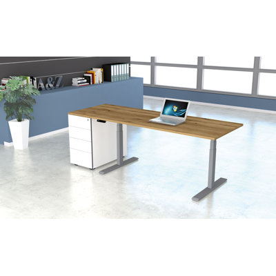 Move Adjustable Metal Base Standing Desk