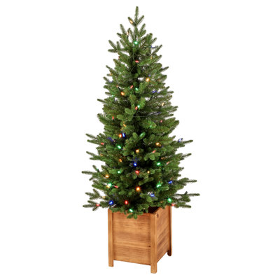 Arbre décoratif en pot 4 pi