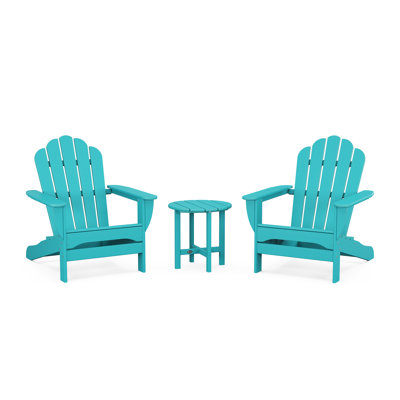 3-Piece Monterey Bay Oversized Adirondack Set