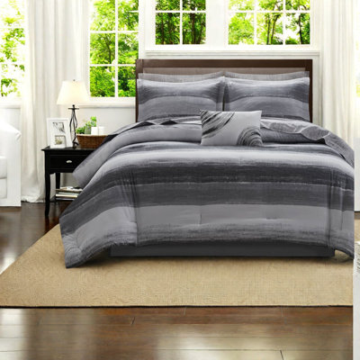 Premium Twin Bedding Sets, Cotton Sheets Microfiber Stripe For Home