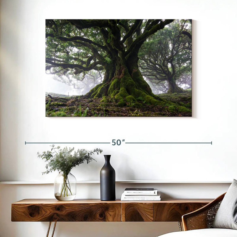 Harnek Mossy Old Trees, 26" H x 39" W