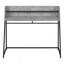 Bureau d'ordinateur aspect pierre