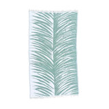 Tropical Beige Turkish Cotton Beach Towel