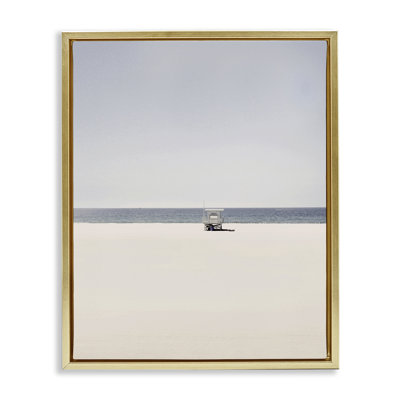 Cadre flottant Distant California Beach Hut, design par Gemma Bardot