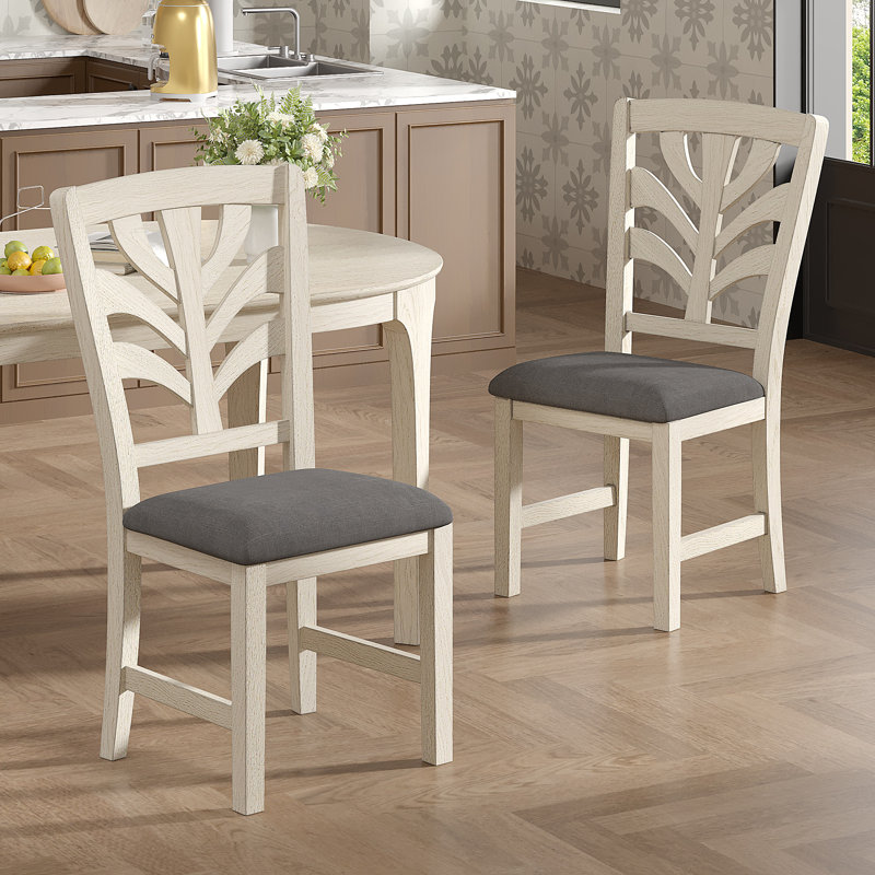 Ensemble de 2 chaises de salle à manger rembourrées Vicktor