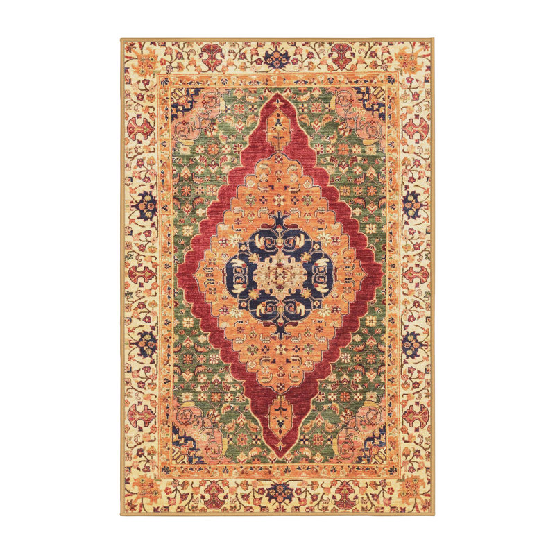 Abstract Indoor Rug, Rectangle 8' x 10'