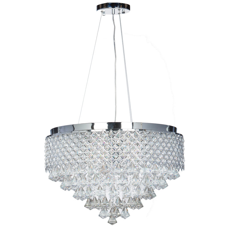 Luminaire suspendu en cristal 18 lumières