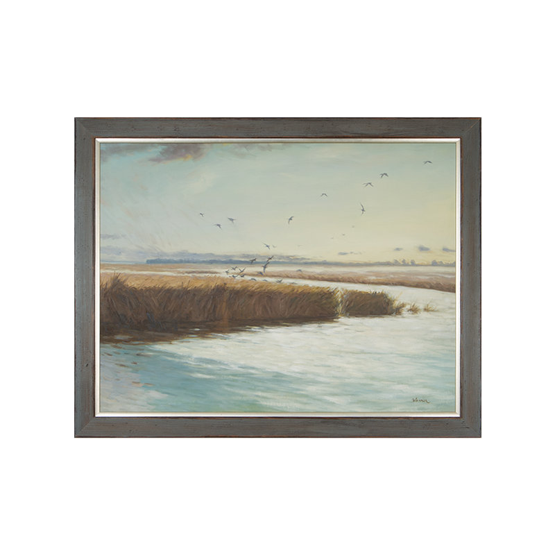 MIGRATION - Peinture encadrée