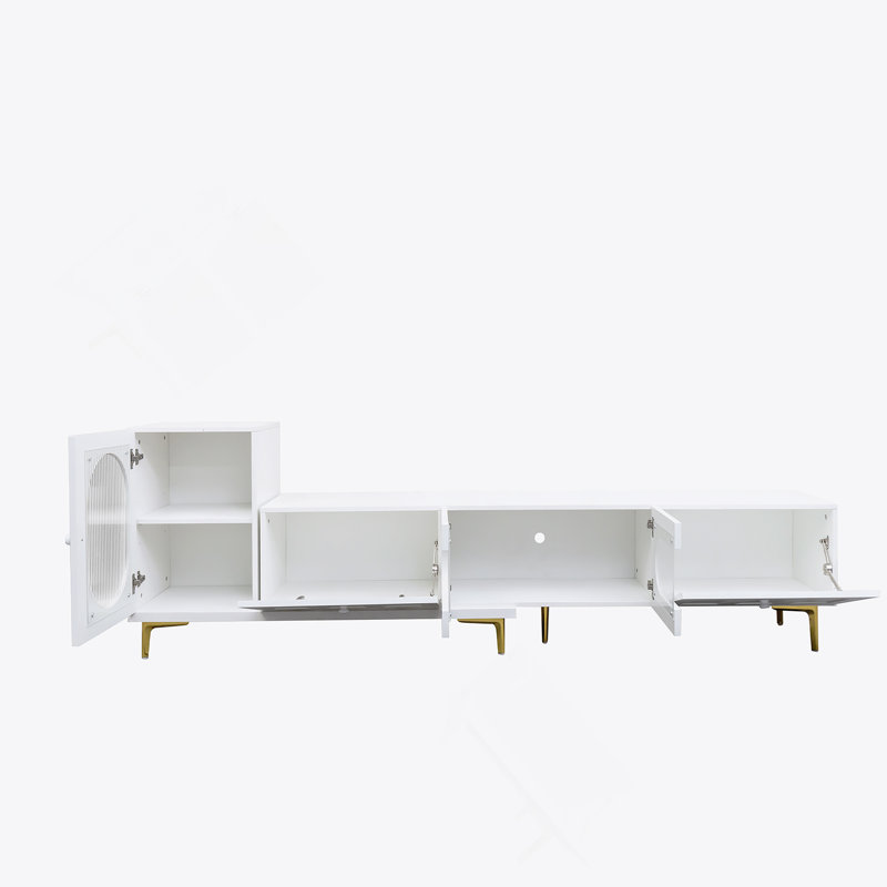 TV Stand for TVs up to 88", White