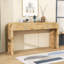 Console en bois avec 2 grands tiroirs-1604769090