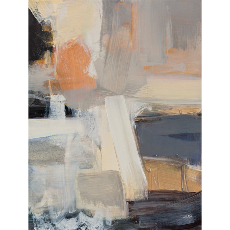 «Beesan Beale Street Abstract I» par Julia Purinton, reproduction sur toile tendue, H 48 po x l 36 po