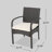 6 - Person Acacia Patio Dining Set with Rectangular Table , Cushions Included