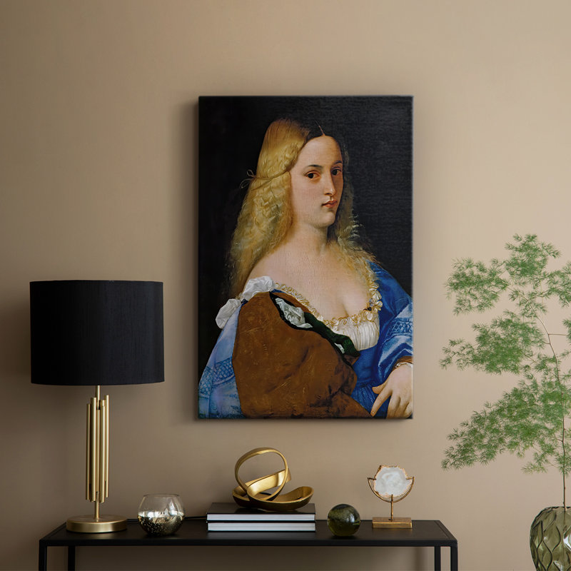 Violante - Toile tendue sur châssis par Titian, 12 x 18