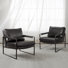 Faux Leather Armchair