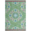 Oasis Hand-Tufted New Zealand Wool Multicolor Area Rug-1672396161