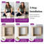  Ensemble de 4 tablettes murales cubiques flottantes pour la découverte de l'espace, chêne clair-65563794