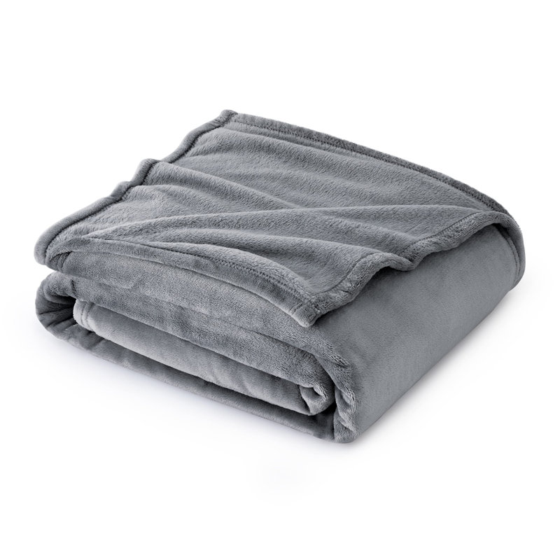 Bedsure Fitted Sheet Deep - Bed Sheets Extra Deep Pocket made of Soft Brushed Microfiber for Bed, Quiet Shade, 150cm x 130cm