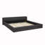 Très grande base de lit tapissier avec tissu épais-2083854524