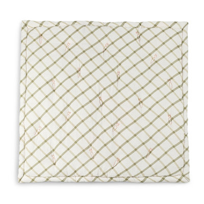 Clementine Fruits & Veggies Cotton Quilted Blanket