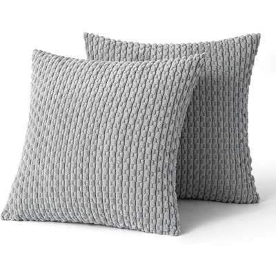 Cozy Throw Pillow Cover 2pcs