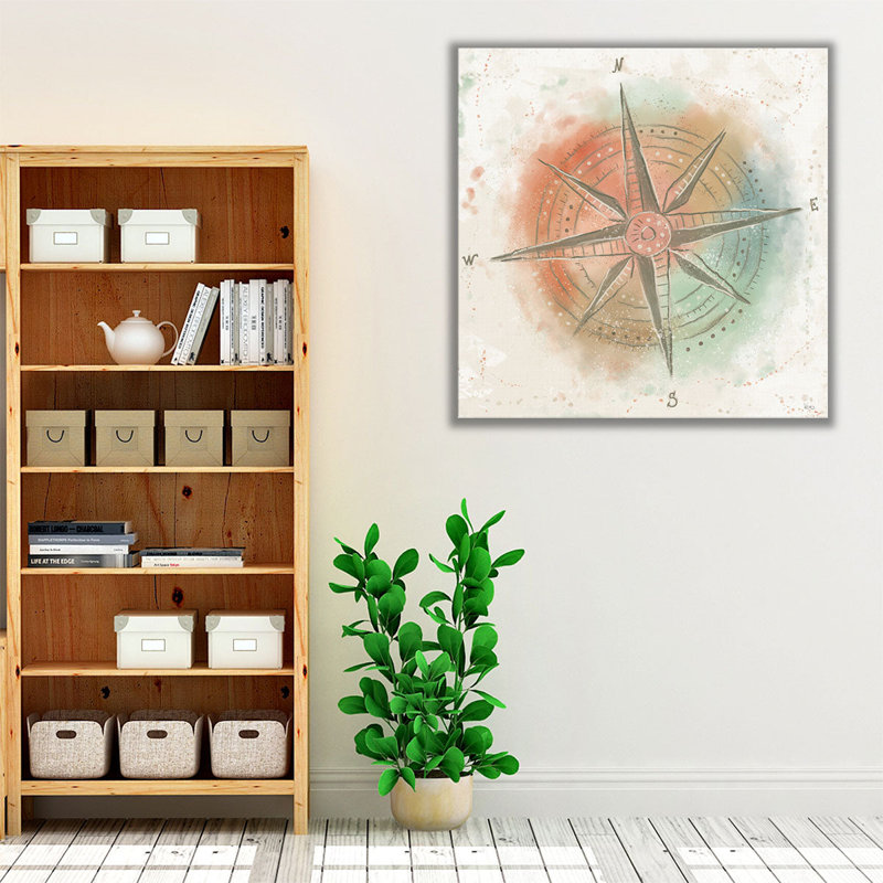 Explore the World II - reproduction d'art sur toile, H 12 po x l 12 po