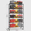 116cm W Powder Coated Steel Shelving Unit 6-Tier Shelving Unit-1164271837