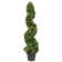 Artificial Potted Green Boxwood Spiral Tree