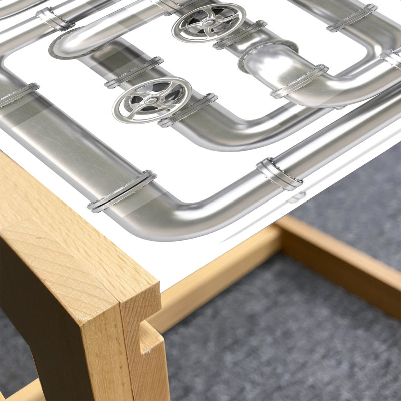 Jacquille Sled Coffee Table, 90cm H x 62cm W x 40cm D