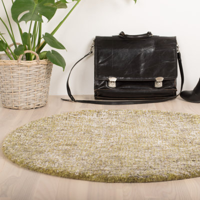 Barron Solid Colour Hand Woven Area Rug