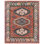 Samarkand 119 Area Rug In Red / Beige