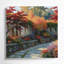 Art mural sur toile brun, "Thanksgiving"-1114125088