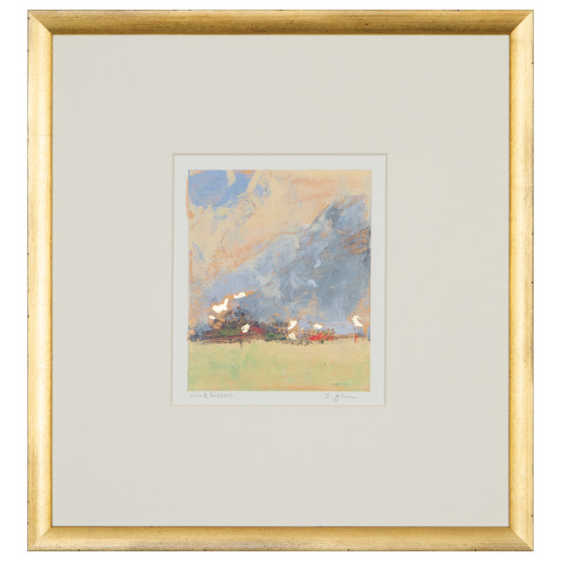 Wind Ribbons Frame Painting by J.Allen