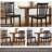 Tanvier Slatted Back Dining Chair Solid Wood Side Chair-682078795