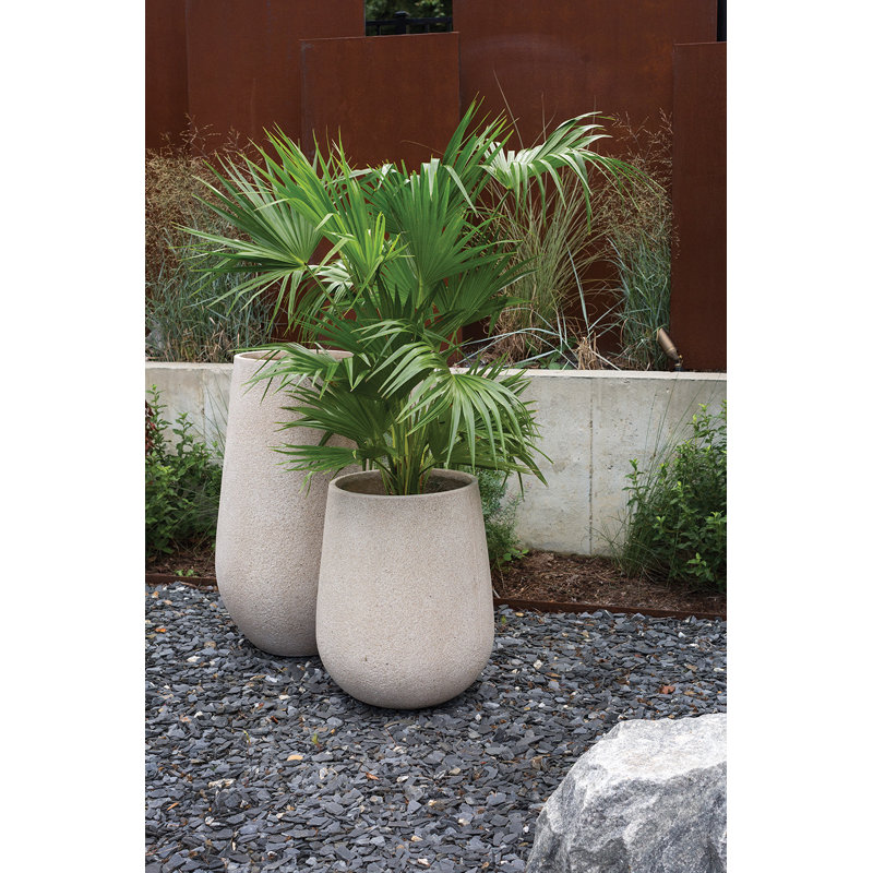 Audrina Handmade Pot Planter, 27" H x 21.75" W x 21.75" D