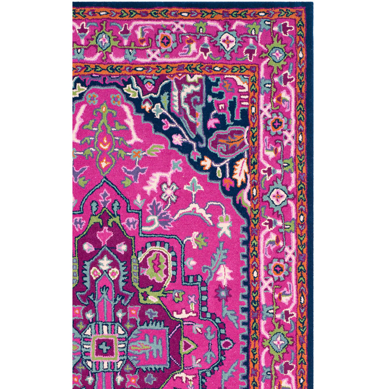 Tapis oriental en laine touffeté à la main Blokzijl, Rectangle 6 pi x 9 pi
