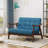Oxendine Square Arm Settee, Accent Sofa-809698916