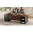78-Inch L-Shaped Executive Desk Large Office Desk With Power Outlet, Drawer Lateral File Cabinet, Modern Computer Table With Open Shelf And Storage Cabinet For Home Office Study, Brown Black-395151209