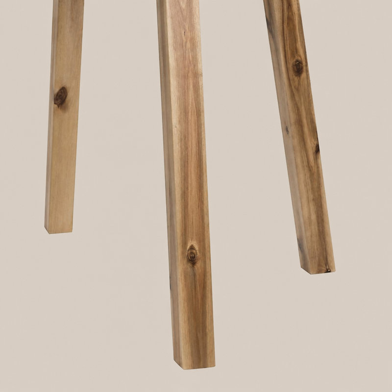 D32x30" Round Dining Table, Solid Wood