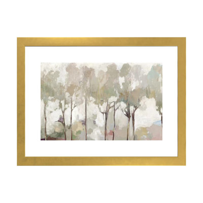 "Soft pastel Forest" par Allison Pearce, reproduction d’art