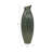 Artistic Swirl Ceramic Flower Vase for Home Decor – Versatile Tall Vase Ideal for Shelf Accent, Dining Room Table, and Living Room Decor – Green-1259130259