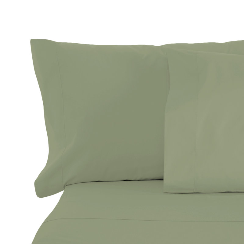Taie d'oreiller en microfibre , Sauge, Taie d'oreiller taille très grand