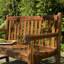 Macaro Solid Wood Teak Outdoor Bench